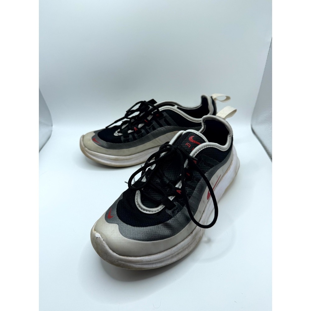Nike Air Max Axis PS AH5223-009 Kids 2.5 Sneaker Black Silver Running Shoes